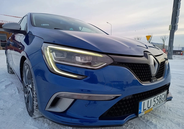 Renault Megane cena 73500 przebieg: 86000, rok produkcji 2016 z Zamość małe 106